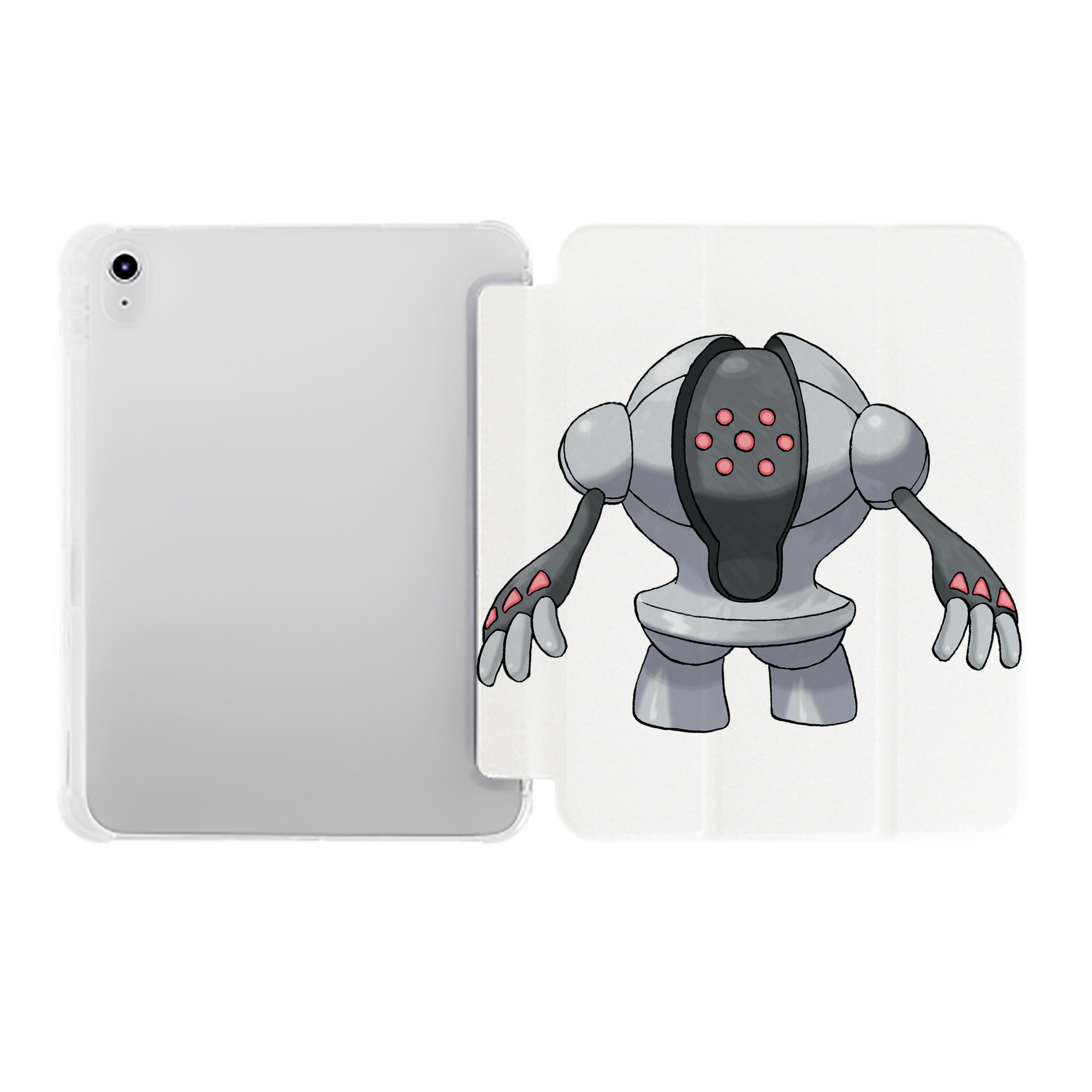 （画像用） ポケットモンスター Pokémon IPad ケース ペン収納付き 三つ折りスタンド PUレザー×シリコン 対応機種9.5/10.5/10.9インチ